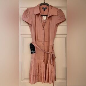 bebe Blush Pink Mini Dress